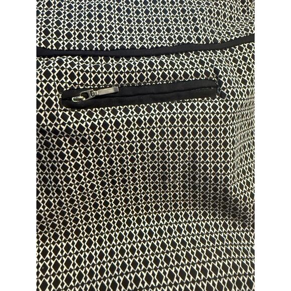 Avenue Modern Black & Ivory Geometric Dress Pants, Women's Plus Size 30W - Picture 7 of 7